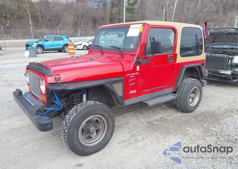 1997 Jeep Wrangler Sport from USA, damaged, VIN 1J4FY19S0VP500715